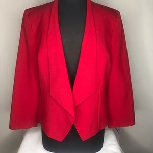 Evan Picone Size 12 Red Jacket